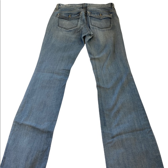 WHBM NOIR BOOT LEG JEANS 2R - Picture 9 of 11